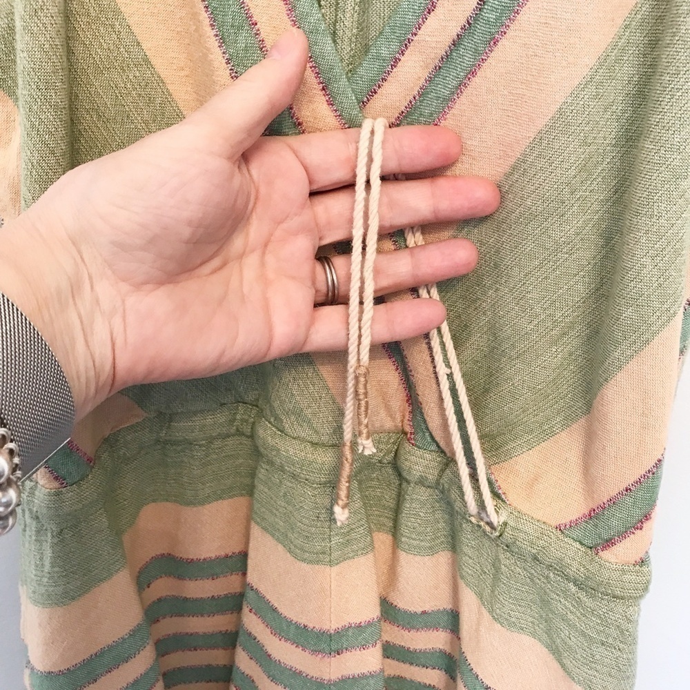 Urban Outfitters Ecote Fonda Striped Romper Size S - Picture 8 of 11